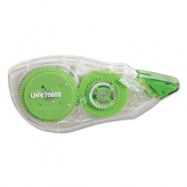 Correction Tape with Two-Way Dispenser, Non-Refillable, 1/5" x 472", 2/Pack
