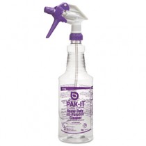 Color-Coded Trigger-Spray Bottle, 32oz, Purple, Heavy-Duty All Purpose Cleaner