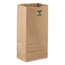 Grocery Paper Bags, 52-Pound Base, Natural, 4 5/16" x 2 7/16" x 7 7/8"