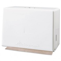 Singlefold Towel Dispenser, Steel, 11 5/8x6 5/8x 8 1/8, White