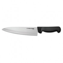 Basics Chef Knife, Black Handle, 8"