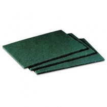 General Purpose Scrub Pad, 3 x 4 1/2, Green, 40 per Box