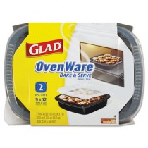 SimplyCooking? OvenWare 9x12 Baking Containers, Black/Clear