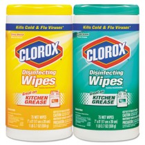 Disinfecting Wipes Value Pack, 7 x 8, Fresh Scent/Citrus Blend, 75/Canister