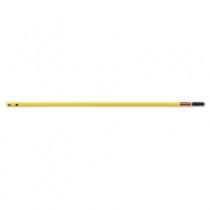 Quick-Connect Steel Mop Handle, 52", Yellow