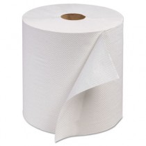 Advanced Hand Roll Towel, One-Ply, White, 7 9/10 x 800'