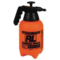 Hand Sprayer with Adjustable Nozzle, Polyethylene, 64 oz, Black/White