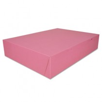 Non-Window Bakery Boxes, 20 x14 x 4, Pink