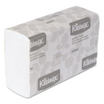 KLEENEX Multifold Paper Towels, 9 1/5 x 9 2/5, White