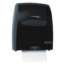 IN-SIGHT SANITOUCH Hard Towel Dispenser, 12 3/5 x16 3/10 x 10 1/5, Smoke/Gray