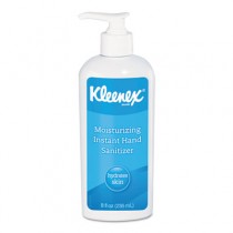KLEENEX Moisturizing Instant Hand Sanitizer, 8oz-Pump Bottle, White