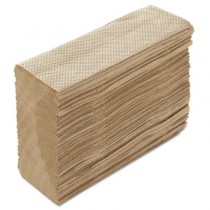 Soft Touch Premium Multifold Towels, 1-Ply, Natural, 9-1/2 x 9-1/8