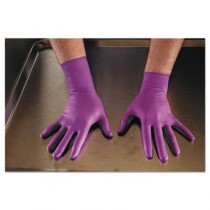 PURPLE NITRILE Xtra Exam Gloves, Large, 12 in Length