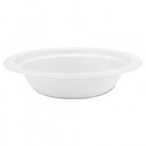 Classic White Molded Fiber Bowls, 16 Ounces, White, Round, 250/Pack