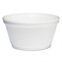 Foam Container, 8 oz, White