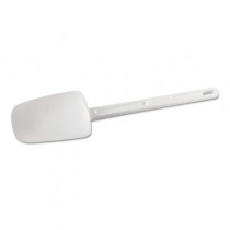 Spoon-Shaped Spatula, 9 1/2 in, White
