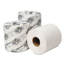 EcoSoft Universal Bathroom Tissue, 1-Ply, 1000 Sheets/Roll