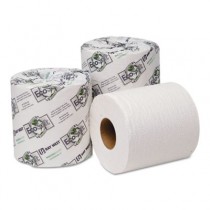 EcoSoft Universal Bathroom Tissue, 2-Ply, 500 Sheets/Roll