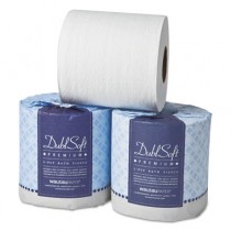 EcoSoft Universal Bathroom Tissue, 1-Ply, 500 Sheets/Roll
