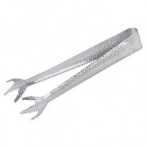 Claw Style Ice Tongs, Stainless Steel, 8"