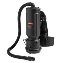 Executive Series Backpack Vacuum, 10 Qt, Black, 40ft Cord