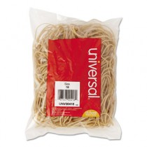 Rubber Bands, Size 18, 3 x 1/16, 400 Bands/1/4lb Pack
