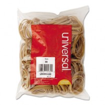 Rubber Bands, Size 30, 2 x 1/8, 275 Bands/1/4lb Pack