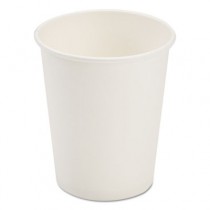 Dopaco Paper Hot Cups, 8 oz, White