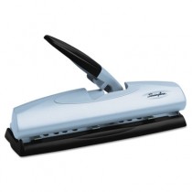 20-Sheet Light Touch Desktop Two- or Three-Hole Punch, 9/32" Hole