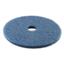 Standard 20-Inch Diameter Scrubbing Floor Pads, Blue