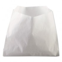 PB9 French Fry Bags, 5 1/2 x 2 x 4 1/2, White