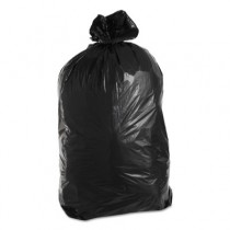 Low-Density Can Liners, 60gal, 22w x 14d x 58h, Black