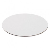 Un-Coated Paperboard Cake Circles, 12in Diameter, White