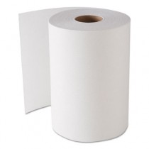 EcoSoft Universal Roll Towels, 8" x 350 ft, White