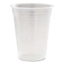 Reveal Plastic Cold Cups, 18 oz., Clear, 50/Bag
