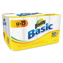 Basic Paper Towels, 11 x 10.4, White, 60/Roll