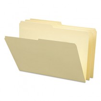 File Folders, 1/2 Cut, One-Ply Top Tab, Legal, Manila