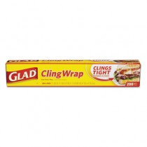Plastic Cling Wrap, 12" x 200 ft, Clear