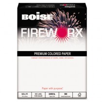 FIREWORX Colored Paper, 24lb, 8-1/2 x 11, Firecracker Fuchsia, 500 Sheets/Ream
