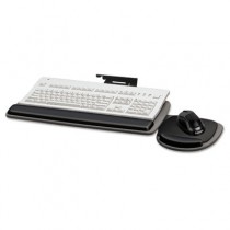 Adjustable Keyboard Platform, 20-1/4 x 11-1/8, Black/Gray