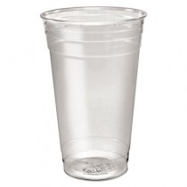 Ultra Clear PETE Cold Cups, 24 oz, Clear, 50/Sleeve