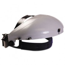 Headgear with Ratchet Adjustment, ABS Plastic, Gray