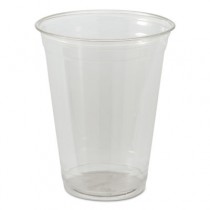 Crystal Choice Clear Plastic Cups, 16 oz, 50/Bag, 20 Bags/Carton