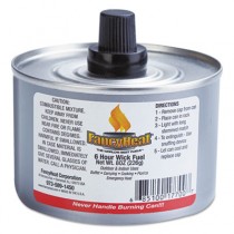 Chafing Fuel Can, Stem Wick, 4-6 Hour Burn, 8 oz