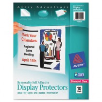 Top-Load Display Sheet Protectors, Letter, 10/Pack