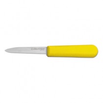 Cooks Parer Knife, 3 1/4 Inches, High-Carbon Steel with Yellow Handle, 1/Each