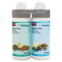 Microburst Duet Air Freshener Refill, Purifying Spa/Relaxing Spa, 3 oz Aerosol