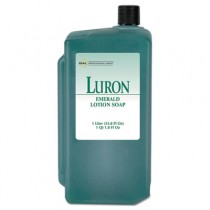 Emerald Lotion Soap, Lavender Scent, Green, 1000 ml Refill
