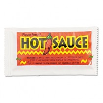 Flavor Fresh Condiment Packets, Hot Sauce, 3 g Packets