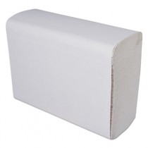 Multi-Fold Paper Towels, 1-Ply, White, 9 1/4 x 9 1/4, 250/Pack